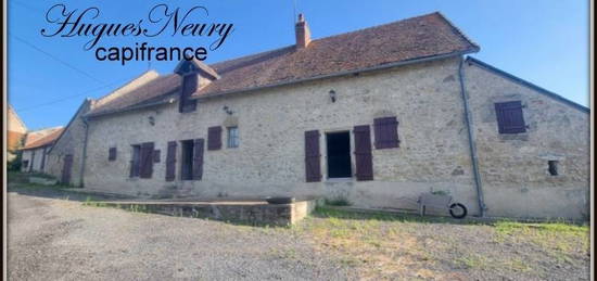 LONGERE EN PIERRE, 5 PIECES, DEPENDANCES ET TERRAIN