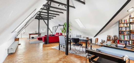 Lister Platz! Maisonettewohnung mit Dachterrasse und Stellplatz