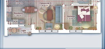 Direct Dezvoltator-2 camere, 51.6 mp, COMISION 0