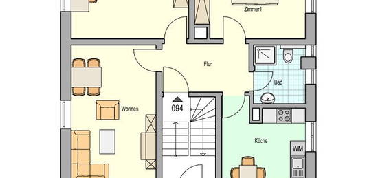 3-Zimmer-Wohnung zum 1.3.2025