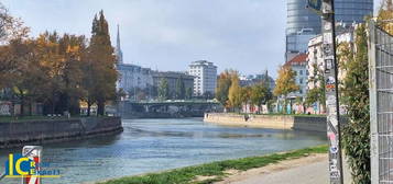 Urbanes Wohnen, ruhige 3 Zimmer Altbau Wohnung nächst Donaukanal