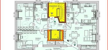 TOP Penthouse Wohnung mit Fahrstuhl,110 m² nahe Tesla zu vermieten. Bezugsfertig, +PKW Platz