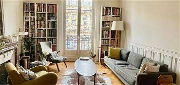 Loue très bel appartement familial meublé dans immeuble haussmannien Paris 12ème Nation Picpus Courteline