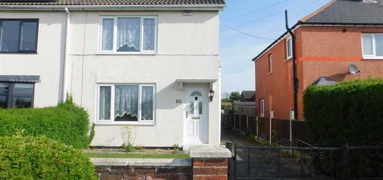 Semi-detached house to rent in Manton Lane, Hibaldstow, Brigg DN20