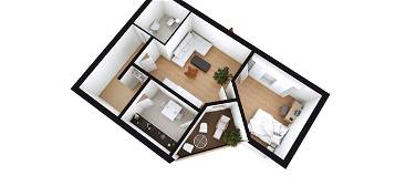 preiswerte 2 Raum Wohnung in Stadtfeld, optimaler Singletraum mit Balkon und Einbauküche