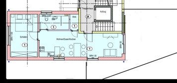 Erstbezug mit Balkon: Stilvolle 1,5-Zimmer-Erdgeschosswohnung mit geh. Innenausstattung in Bliesen