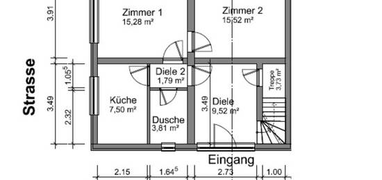 2-Raum-Erdgeschosswohnung in Kefenrod/Bindsachsen zum Mieten