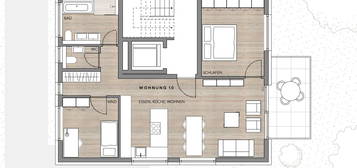 3,5 Zimmer-Wohnung im OG, Cityflair mit Westsonne