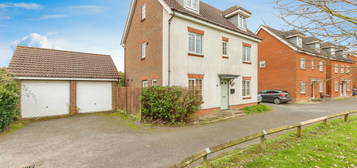 Detached house for sale in Cygnet Close, Attleborough, Norfolk NR17