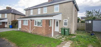 Semi-detached house to rent in The Crescent, Seghill, Cramlington NE23