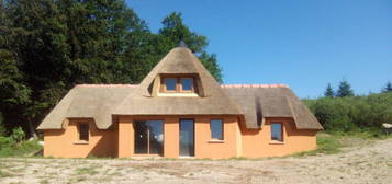 Maison en chaume neuve