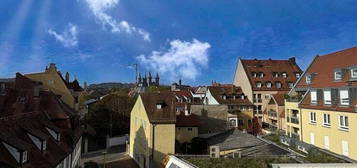 ZENTRAL-RUHIG-TRAUMHAFTER AUSBLICK 2-ZIMMER WOHNUNG IM HERZEN BAMBERGS (THEATERGASSEN)