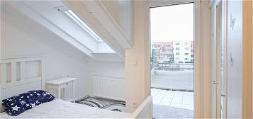 Stilvolle 2-Zimmer-Wohnung mit zwei Balkonen 