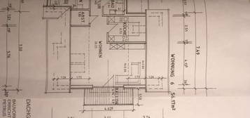 Schöne 2-Zimmer-Dachgeschosswohnung mit Balkon und EBK in Brakel