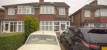 Semi-detached house to rent in Girton Avenue, London NW9