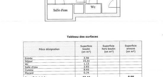 Studio  à louer, 1 pièce, 32 m², Étage 5/–