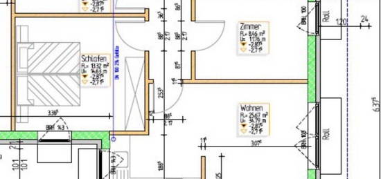 3 Zimmer Einliegerwohnung im Neubaugebiet Rosengarten