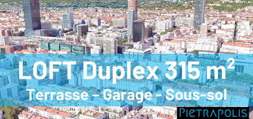 COMME UNE MAISON : Duplex 315 m² avec TERRASSE et GARAGE