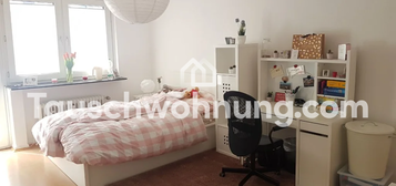 Tauschwohnung: Einzimmerwohnung im Nordend mit großem Balkon