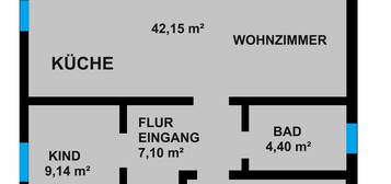 3 Zimmer Wohnung Kernsaniert ab 01.11.2024