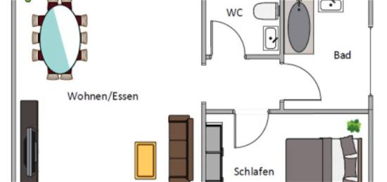 2,5-Zimmer-Wohnung mit Balkon in Bietigheim-Bissingen