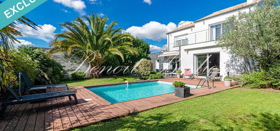 Belle maison contemporaine avec piscine et dépendance dans un secteur privilégié