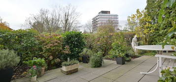 vermietete Garten-Wohnung in ruhiger aber zentraler Lage des Stadtzentrums