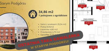 Mieszkanie na sprzedaż, 35 m² Podgórze, Gen. Henryka Dąbrowskiego