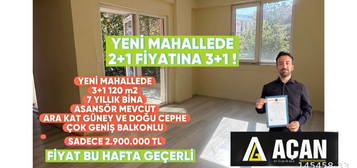 YEN Mh. 6 YILLIK BNADA 3+1 ARA KAT GNEYDOU CEPHE!