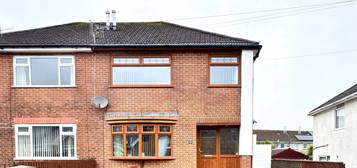 Semi-detached house for sale in The Crescent, Aberdare CF44