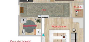 Wohnung 2-Zimmer-Wohnung komplett renoviert und saniert Wanne