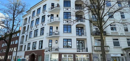 2-Zi.-Altbau-Whg. mit Balkon in ruhiger Lage von Barmbek