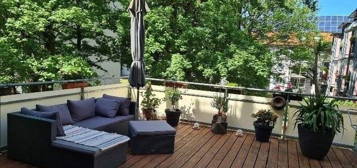 Große Wohnung ca. 160 m², 4 Zimmer, Terrasse u. Balkon im 1.OG eines MFH in Freiburg Stadtteil Zähringen