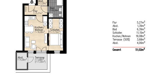 Eigentumswohnung Nr.4 Modernes Wohnen im Zentrum von Twistringen