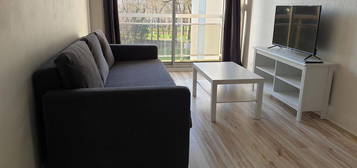 Studio T1 bis, 26m², balcon, place parking - centre ville