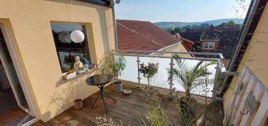 6-Zi.- Wohnung, Einbauküche, Dachterrasse in Himmelstadt