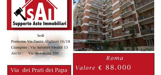 Appartamento all'asta via dei Prati dei Papa 7L, Roma