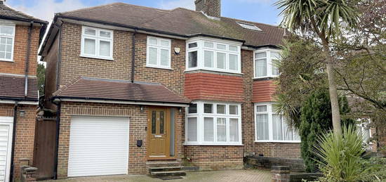 Semi-detached house for sale in Merryhills Drive, Oakwood, Enfield EN2