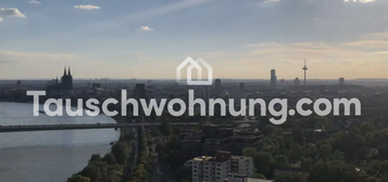 Tauschwohnung: Wunderschönes Apartment mit Blick über Köln