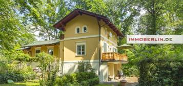 IMMOBERLIN.DE - Exzellente historische Villa mit Sonnenterrassen & Einliegerwohnung auf parkähnlichem Grundstück