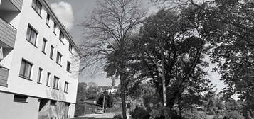 Gemeinschaftsgarten, Garagenstellplatz - Neubauwohnung mit Loggia