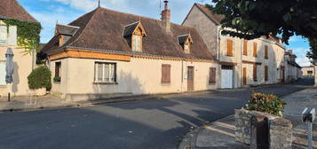 Immobilier maison centre bourg st flovier 154m2 habitables plein pied