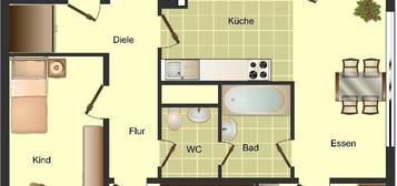 4-Zimmer-Wohnung in Ratingen West