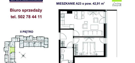 A23- apartament u podnóża Lipowskiego Gronia