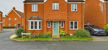 Detached house for sale in Perrine Close, Berryfields, Aylesbury HP18