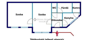 Eladó 56 nm-es lakás Budapest 5. ker.