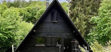 romantisches Wochenendhaus mit Blick ins Naturschutzgebiet direkt an der Zivilisation