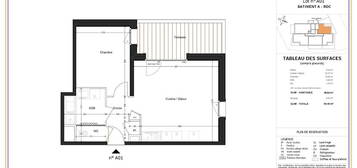 Vente appartement 2 pièces 46 m²