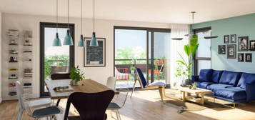 Appartement neuf à vendre, 2 pièces, 1 chambre, 43 m²