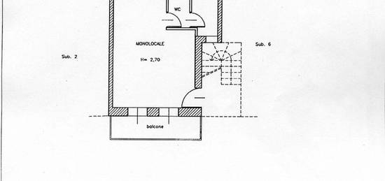 Monolocale in affitto in via Barella, 15